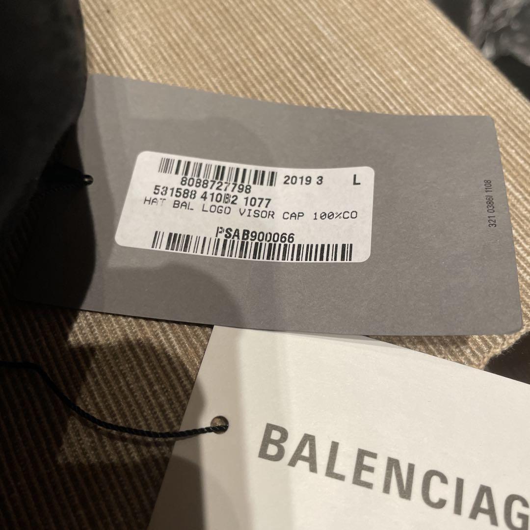 BALENCIAGA ブラックキャップ 収納袋付き タグ付新品