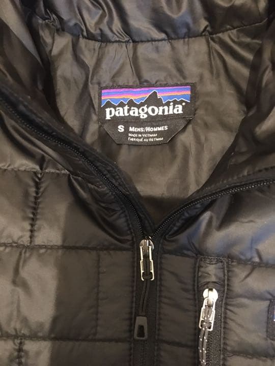 パタゴニア　ナノパフプルオーバー  2013年　黒　Sサイズ(6825円)