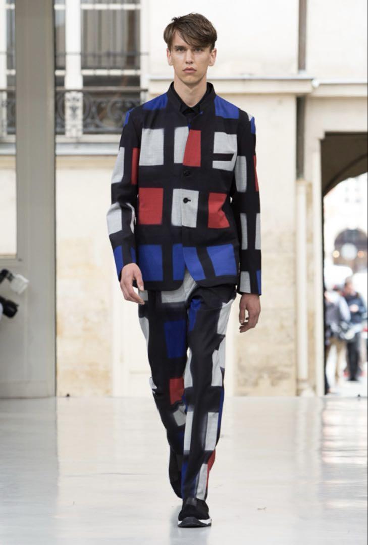 ISSEY MIYAKE MEN 14ss テーラードジャケット マルチカラー