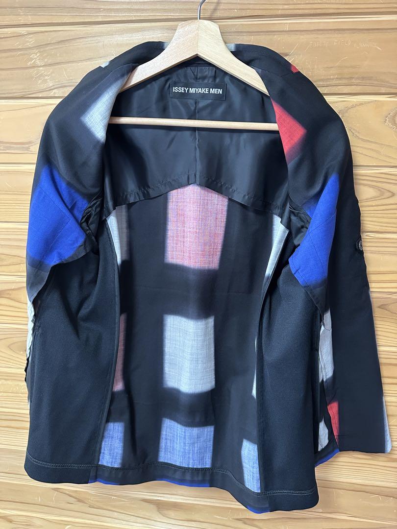 ISSEY MIYAKE MEN 14ss テーラードジャケット マルチカラー