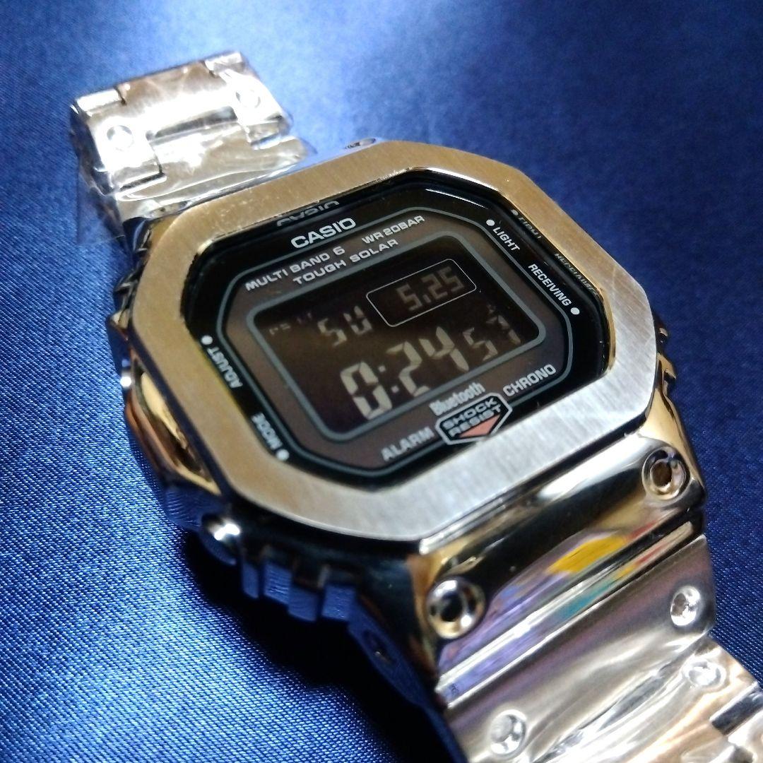◆極美品◆G-SHOCK 　GW-B5600　フルメタル(新品)　タフソーラー