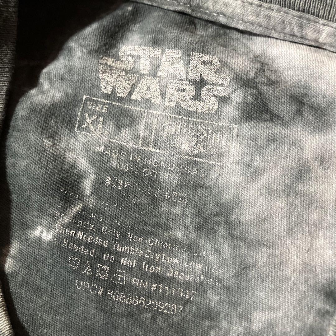 USA古着スターウォーズSTAR WARSタイダイTシャツストームトルーパーXL