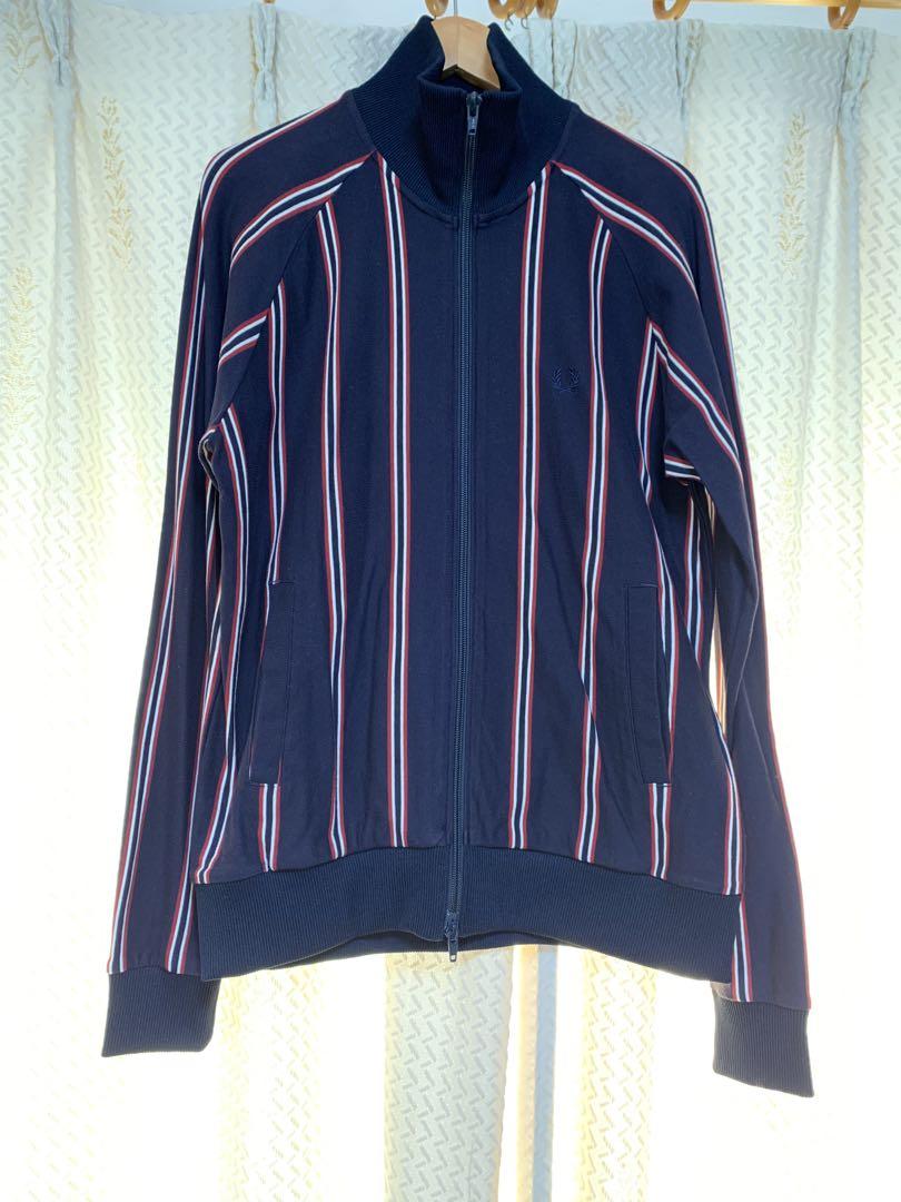 FRED PERRY ブラック トラックジャケット