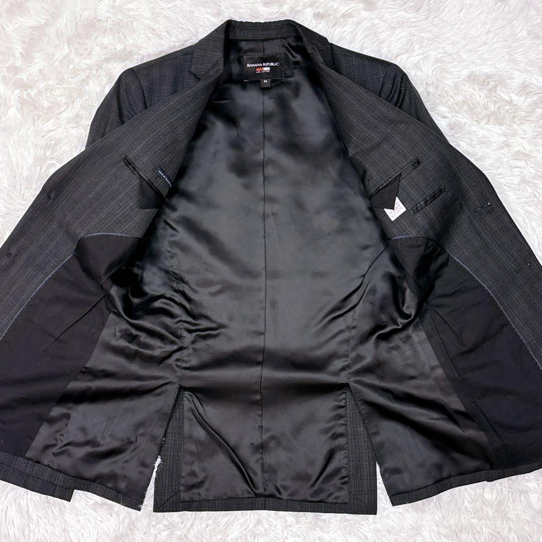 【美品】バナナリパブリック スリーピース スーツ　セットアップ　パンツ未使用