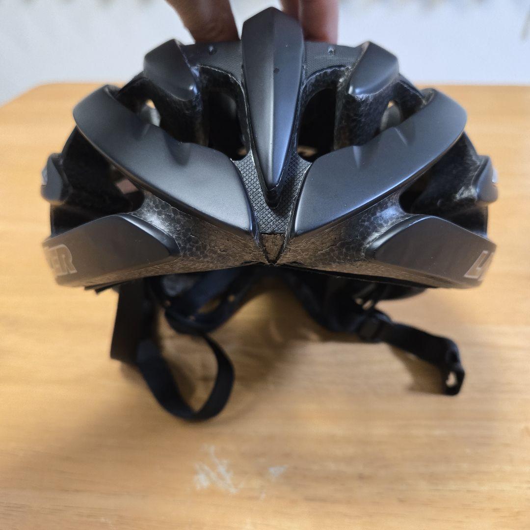 ロードバイク用ヘルメット ブラック