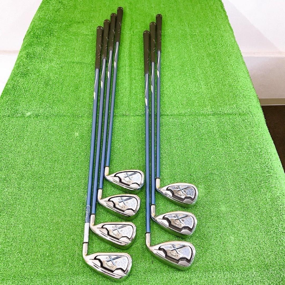 セ11☆Callaway キャロウェイ X20 レディースアイアン7本セット