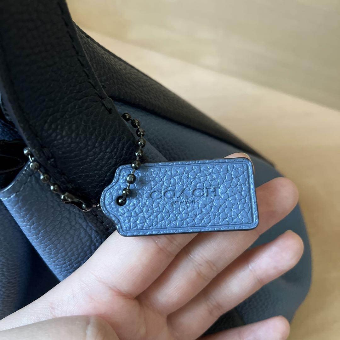 coach   ハドリーボーバー　ブルー　2way   セール中