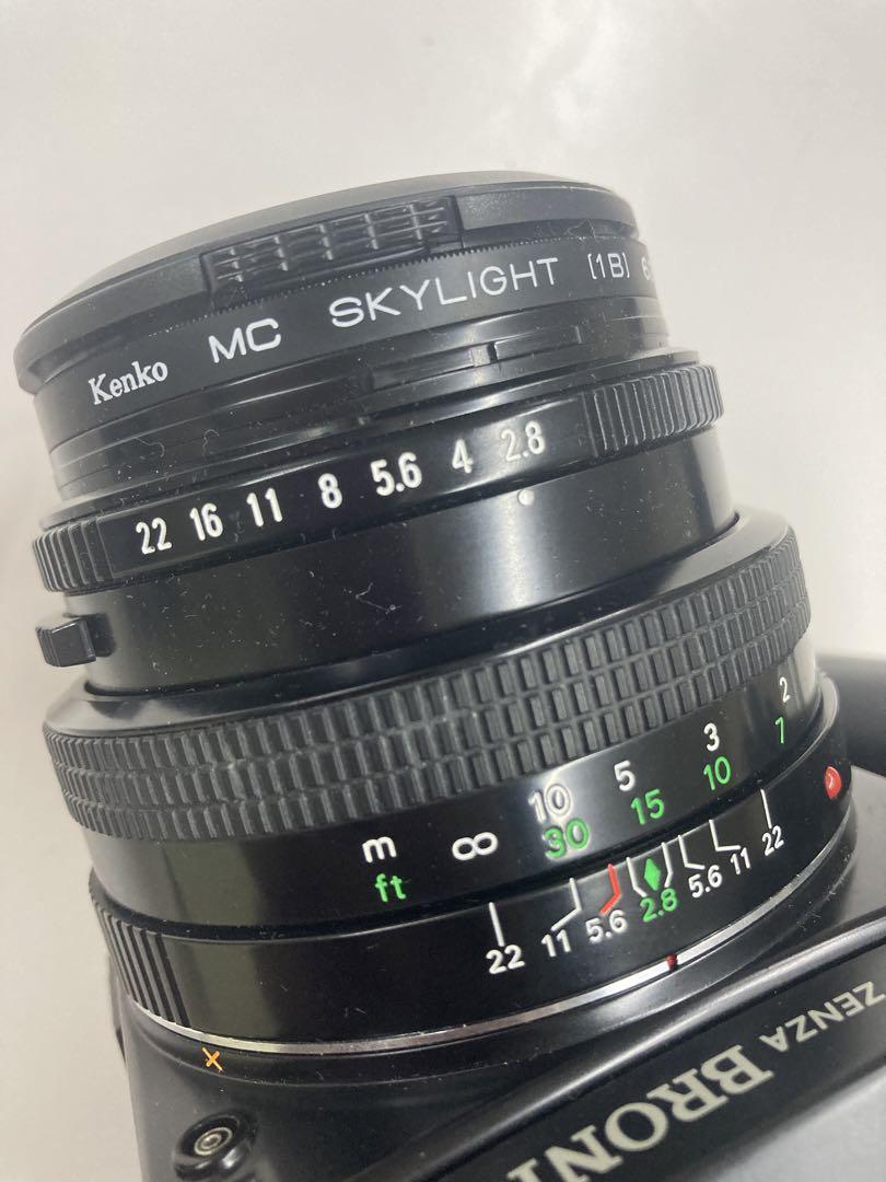 Zenza Bronica ETRSi 75mm F2.8 レンズ他