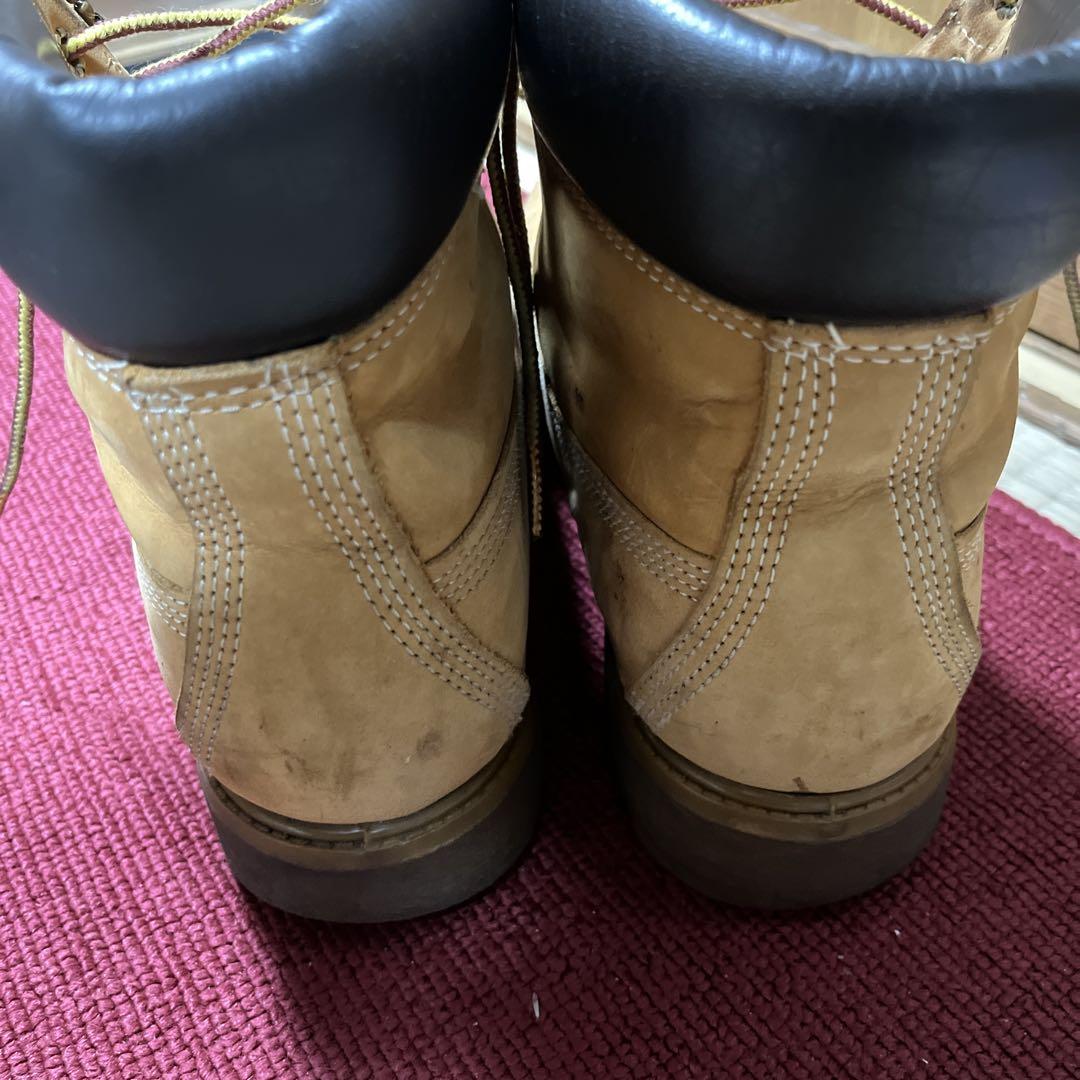 Timberland ワークブーツ ベージュ 22.5cm - メルカリ