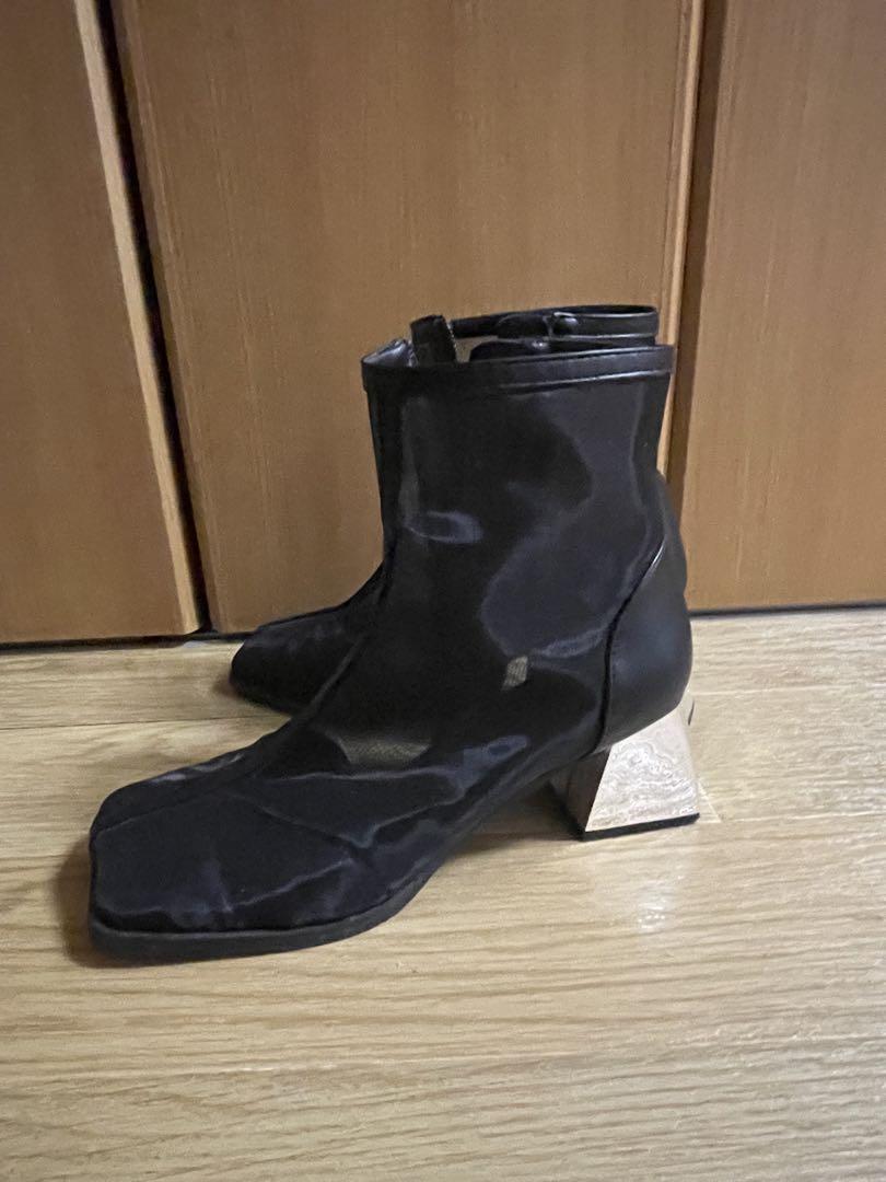 HARE ラメヒールメッシュブーツ 楽天市場】【SALE／20%OFF】ラメヒールメッシュブーツ HARE ハレ