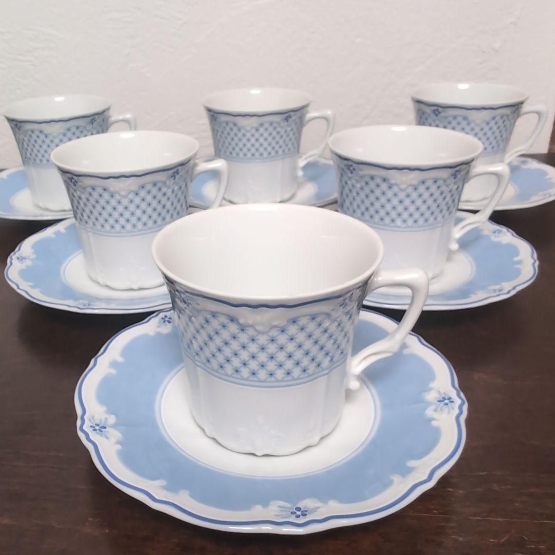 フッチェンロイター エステール カップ&ソーサー 6客 ドイツhutschenreuther