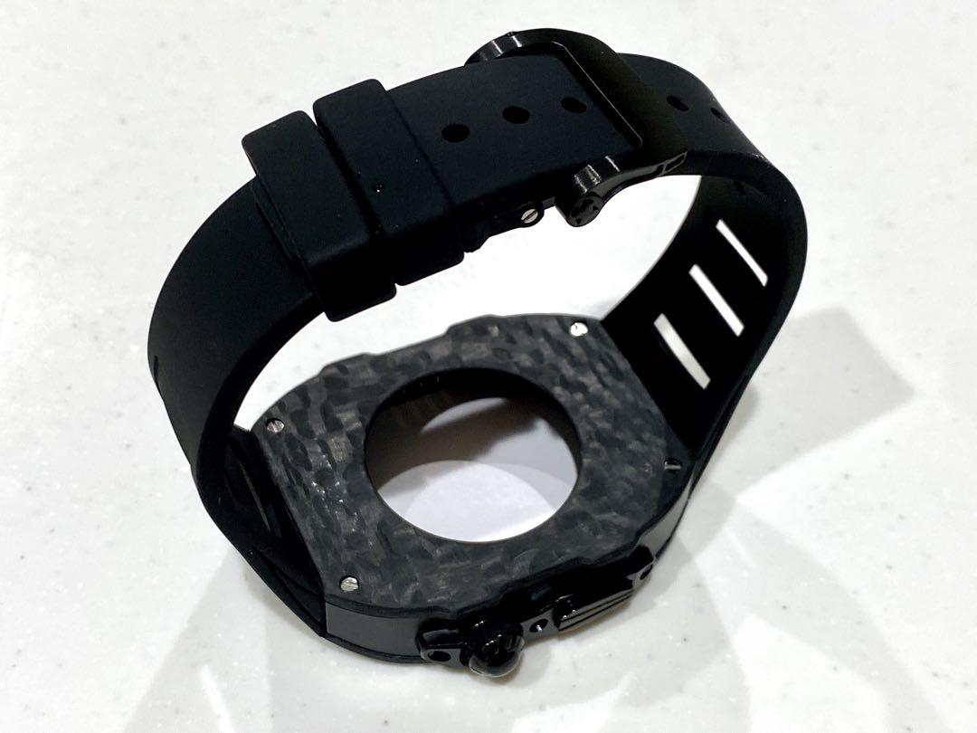 アップルカバーケースApple Watchベルトバンドカーボン49ultra