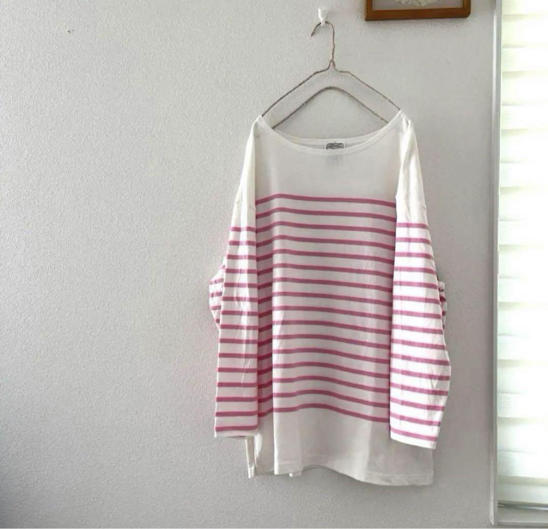 cloth&cross  ハグオーワー バスクボーダー ネストローブ無印良品