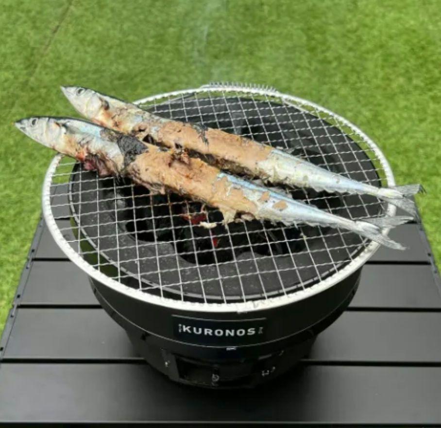 【新品未使用】KURONOS 7号 黒 七輪 バーベキュー