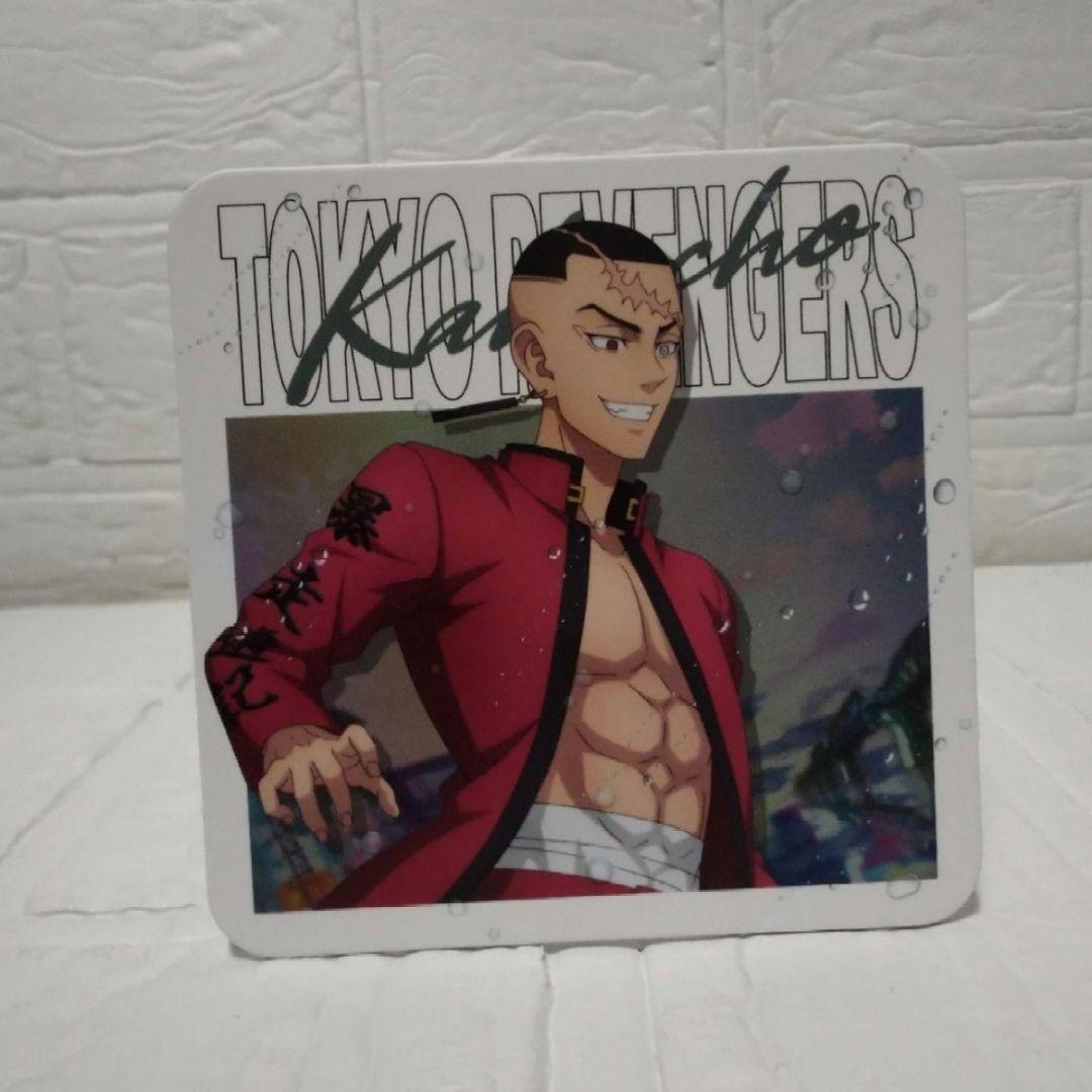 東京リベンジャーズ　新体験展　韓国　コースター　黒川イザナ　鶴蝶　4枚 東京リベンジャーズ 新体験展 韓国 ソウル 特典 コースター 黒川