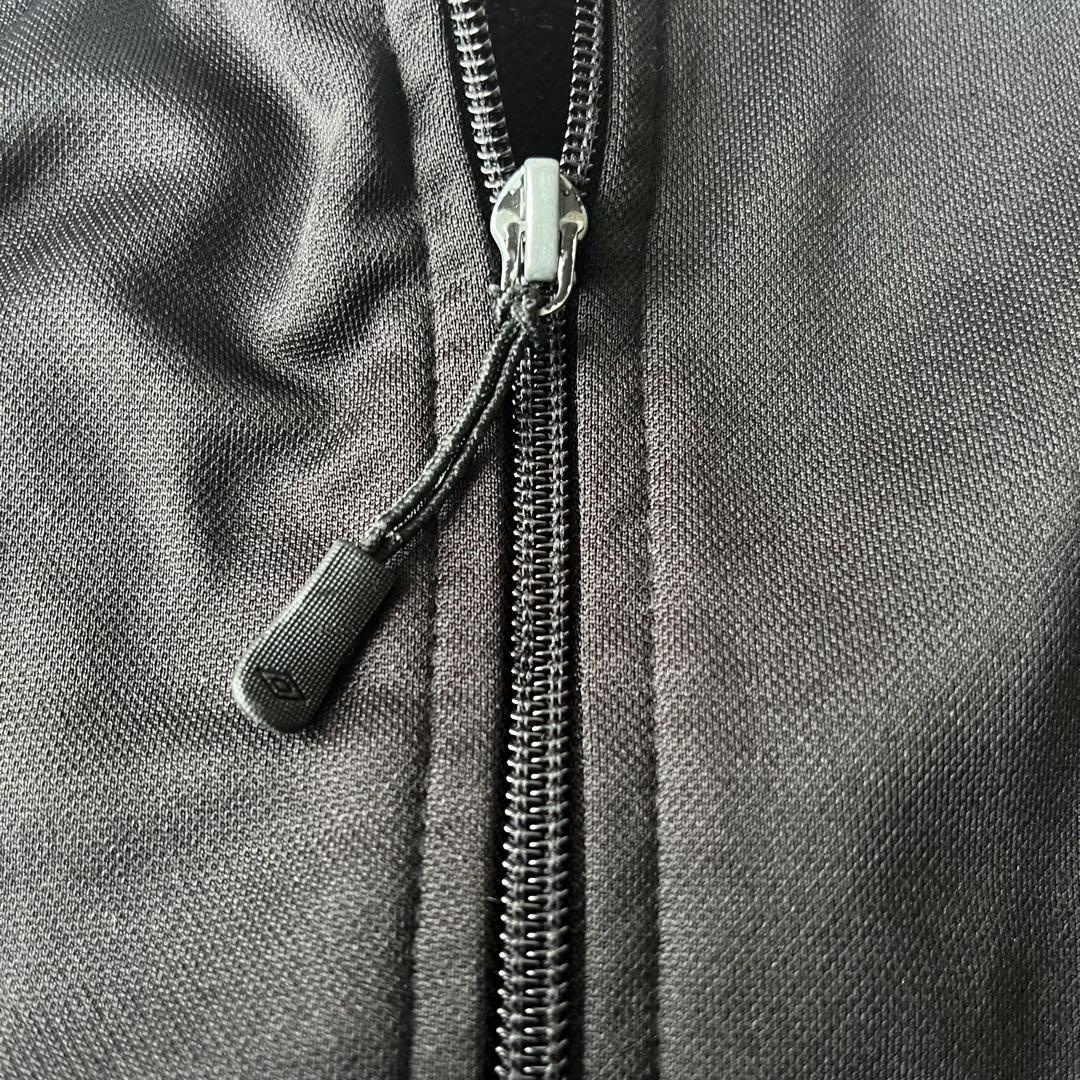 UMBROアンブロ 00s トラックジャケット ジャージ ブラック グレー2XL
