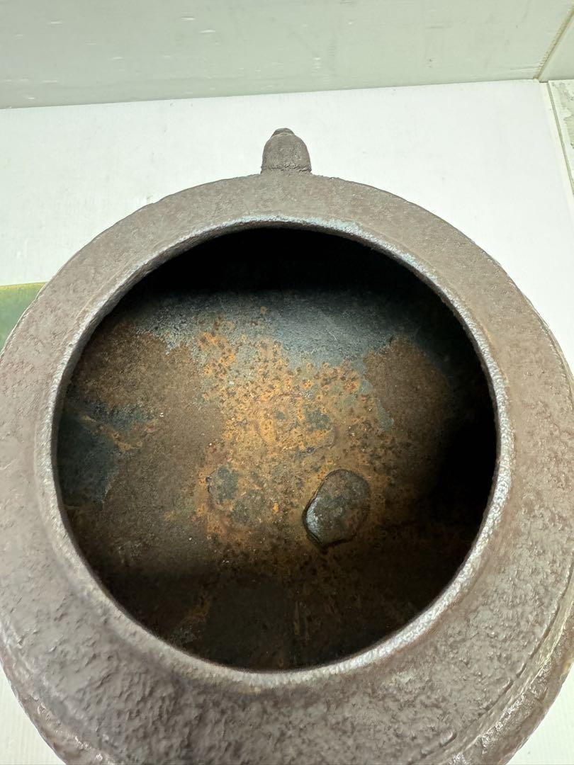 茶釜　野々田商店　風炉釜、炭型電熱器、織部焼釜敷　セット