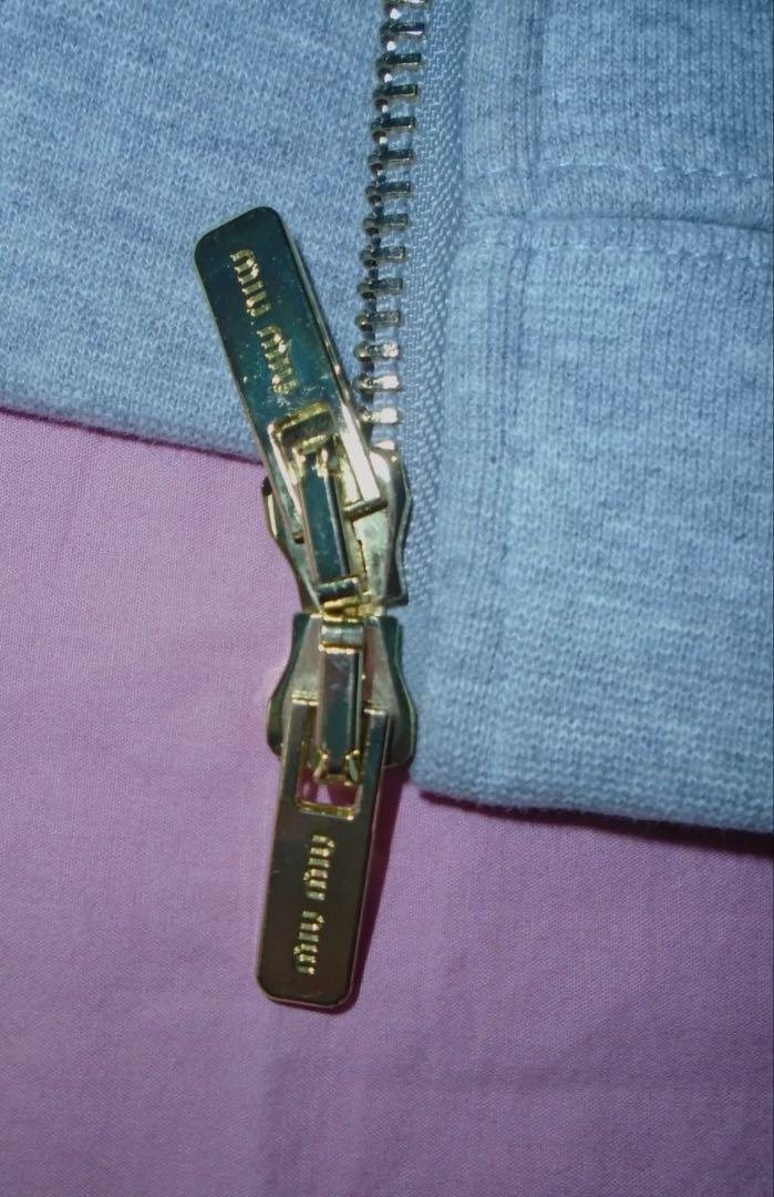 miumiu パーカー 22/9月ローマ購入　定価45万 サイズs 限定値下げ miumiu パーカー 22/9月ローマ購入 定価45万 サイズs 限定値下げ
