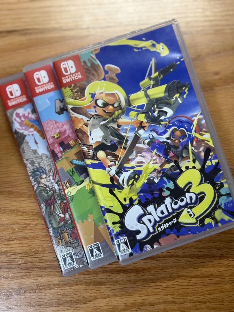 Splatoon 3 Minecraft ドラゴンクエストXI S