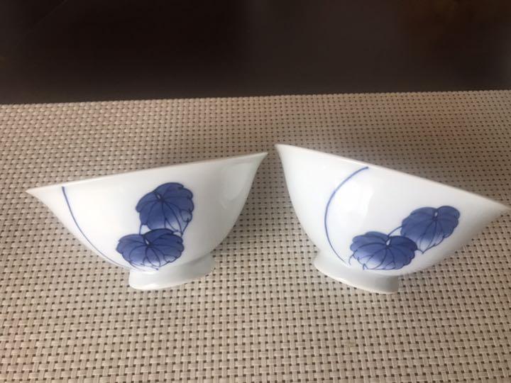 白山陶器がお好きな方に！夫婦茶碗