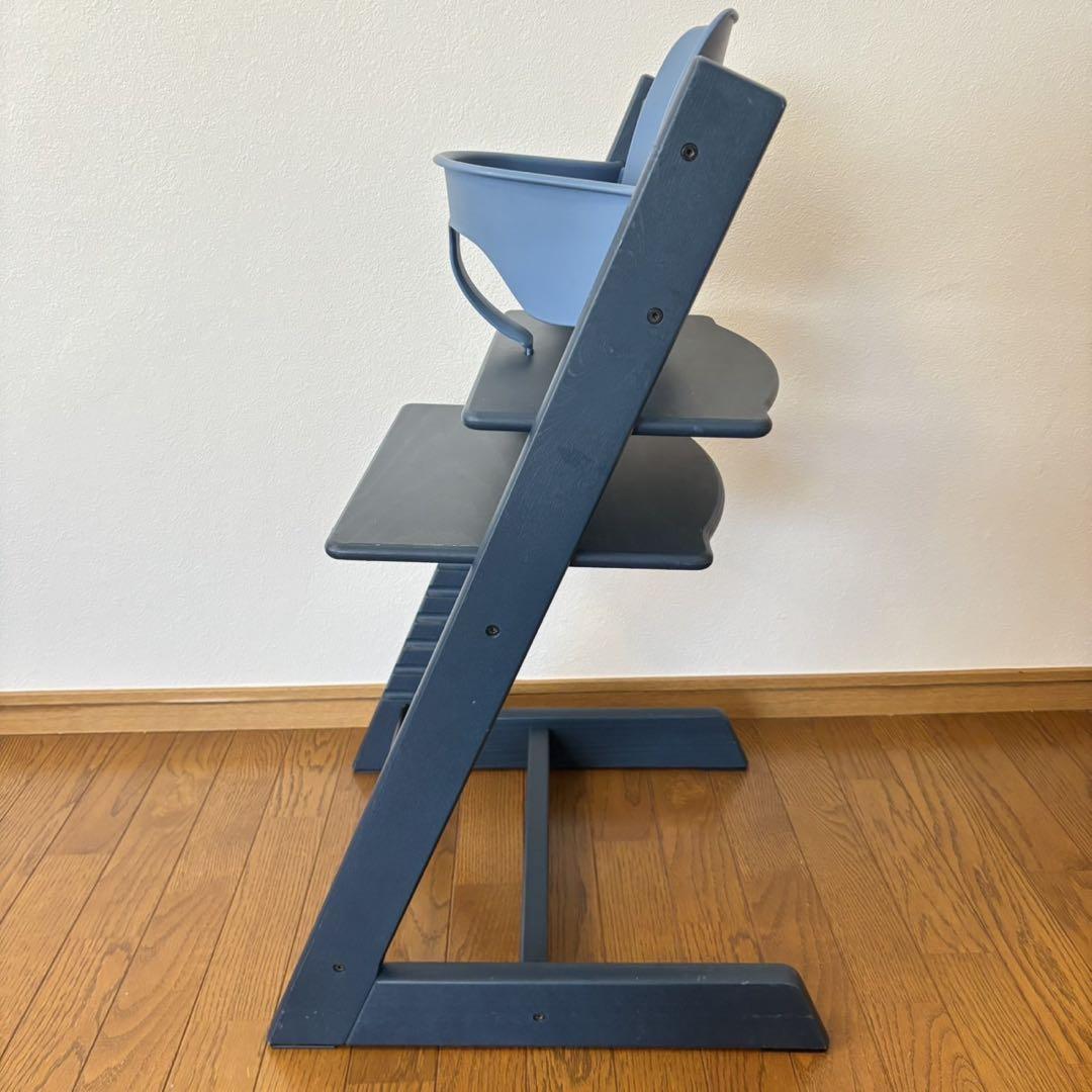 [coco美]STOKKE TRIPP TRAPP ミッドナイドブルー 北欧生まれのベビーブランド「ストッケ」から秋冬の新製品が続々