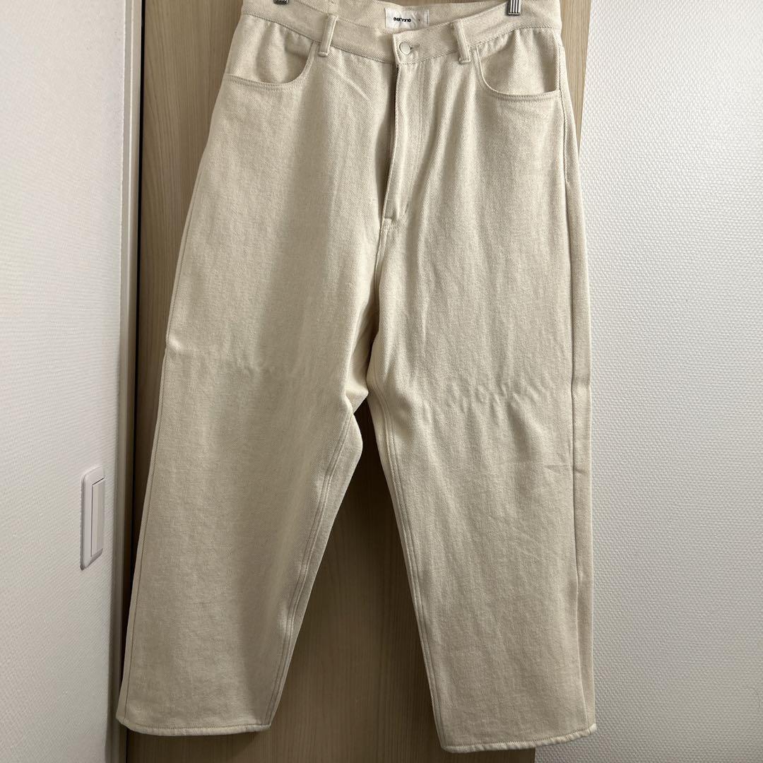 everyone soft denim pants ECRU size L