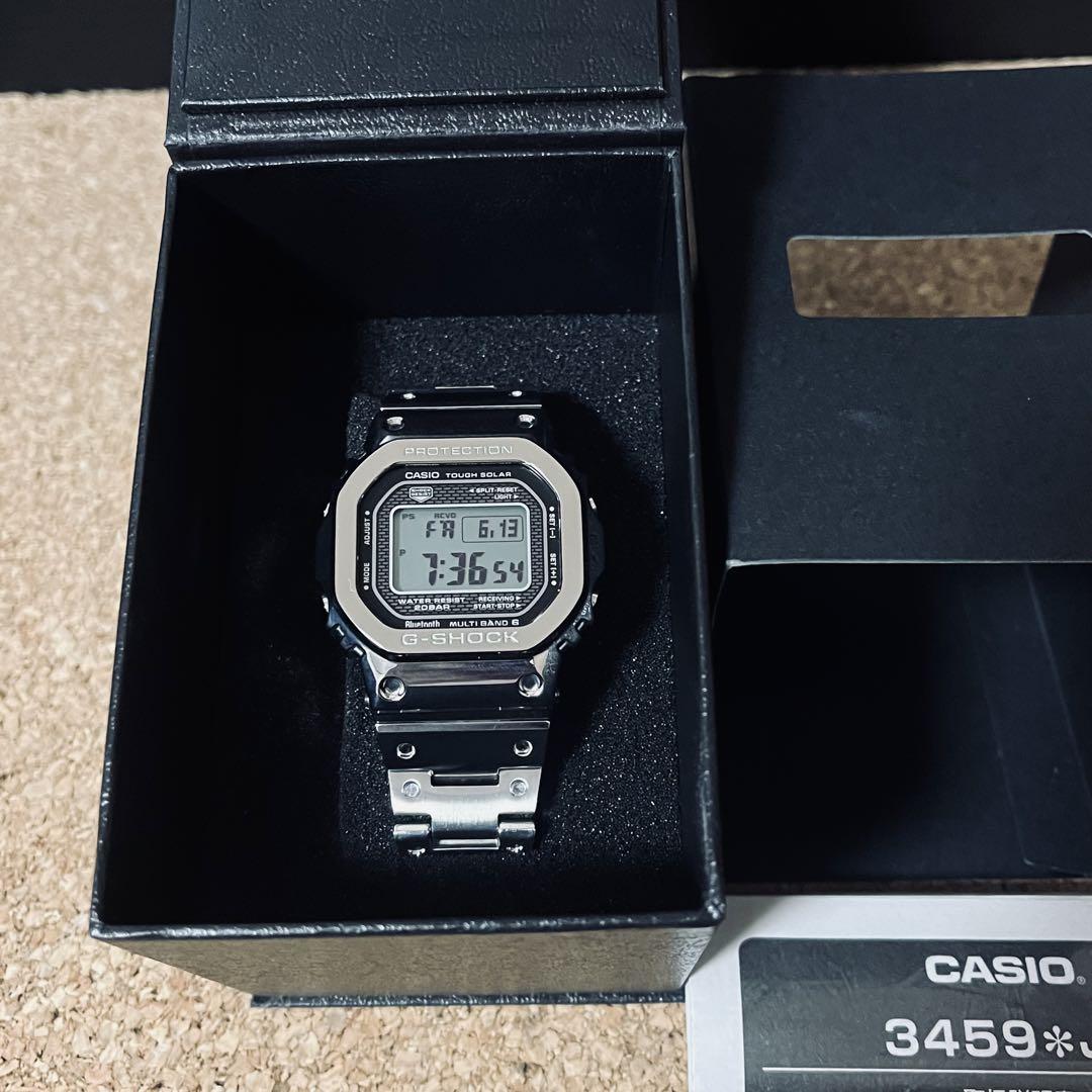 カシオG-SHOCK GMW-B5000D-1 JFフルメタル電波ソーラー