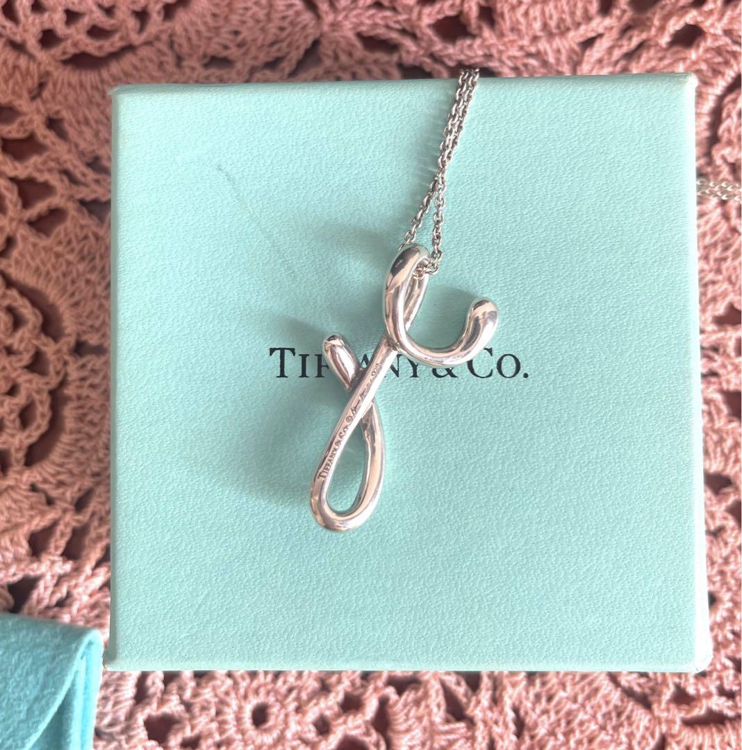 Tiffany&Co. ティファニー イニシャル ネックレス Y