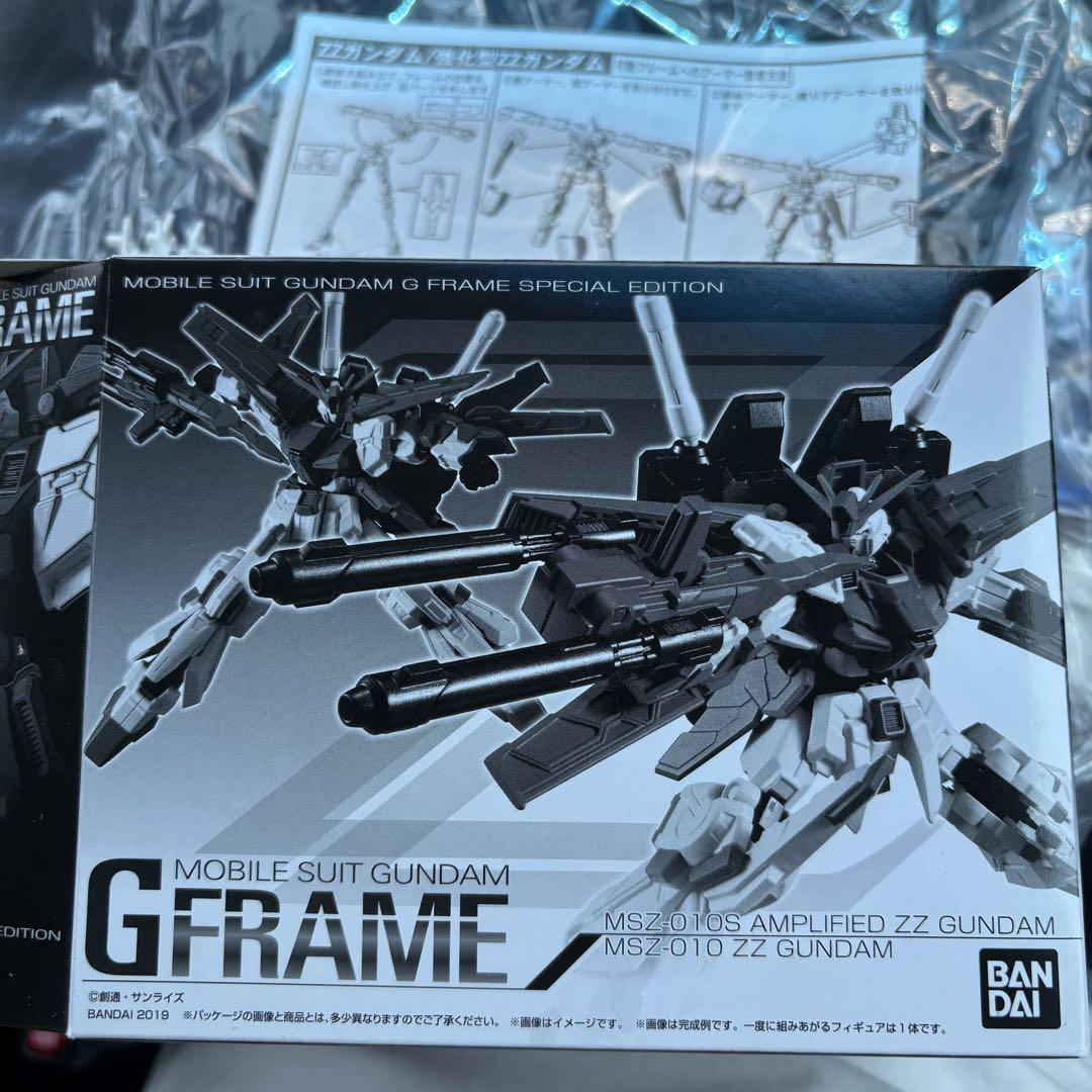 プレバン限定　内袋未開封　G フレーム　MSZ-010 ZZ Gundam プレバン限定 内袋未開封 G フレーム MSZ-010 ZZ Gundam - メルカリ