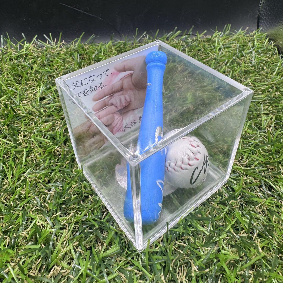 非売品　大谷翔平　ドジャース　 父の日限定　サインプリントバット　ボール