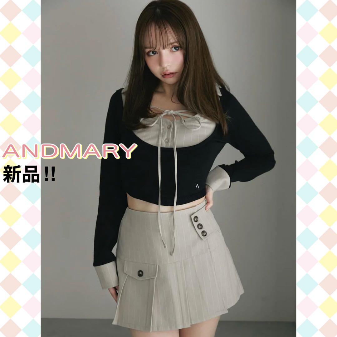 【新品未使用‼︎】andmary Robin girls set up 2点セット