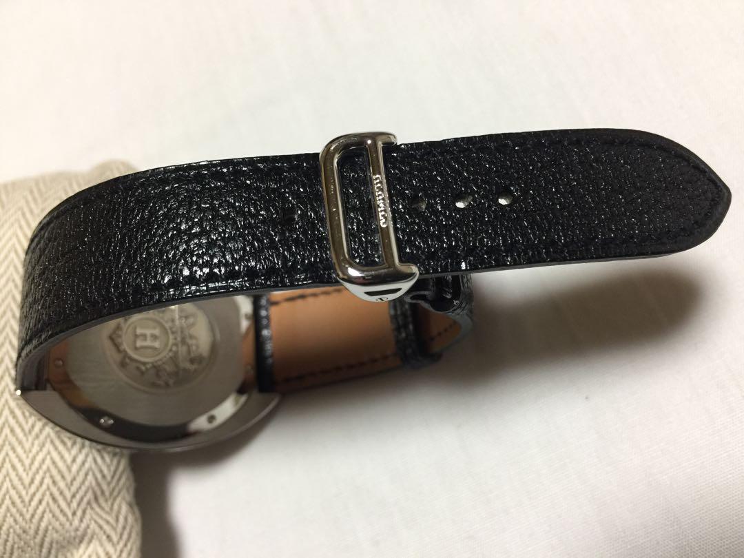 美品 付属全揃 HERMES エルメス エスパス メンズ 腕時計 ES1.710