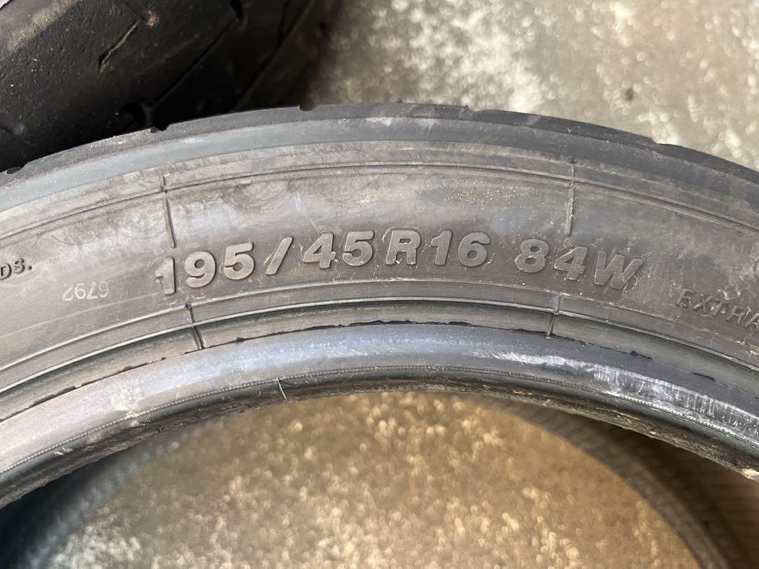 YOKOHAMA ADVAN A052 195/45R16 21年製　2本セット