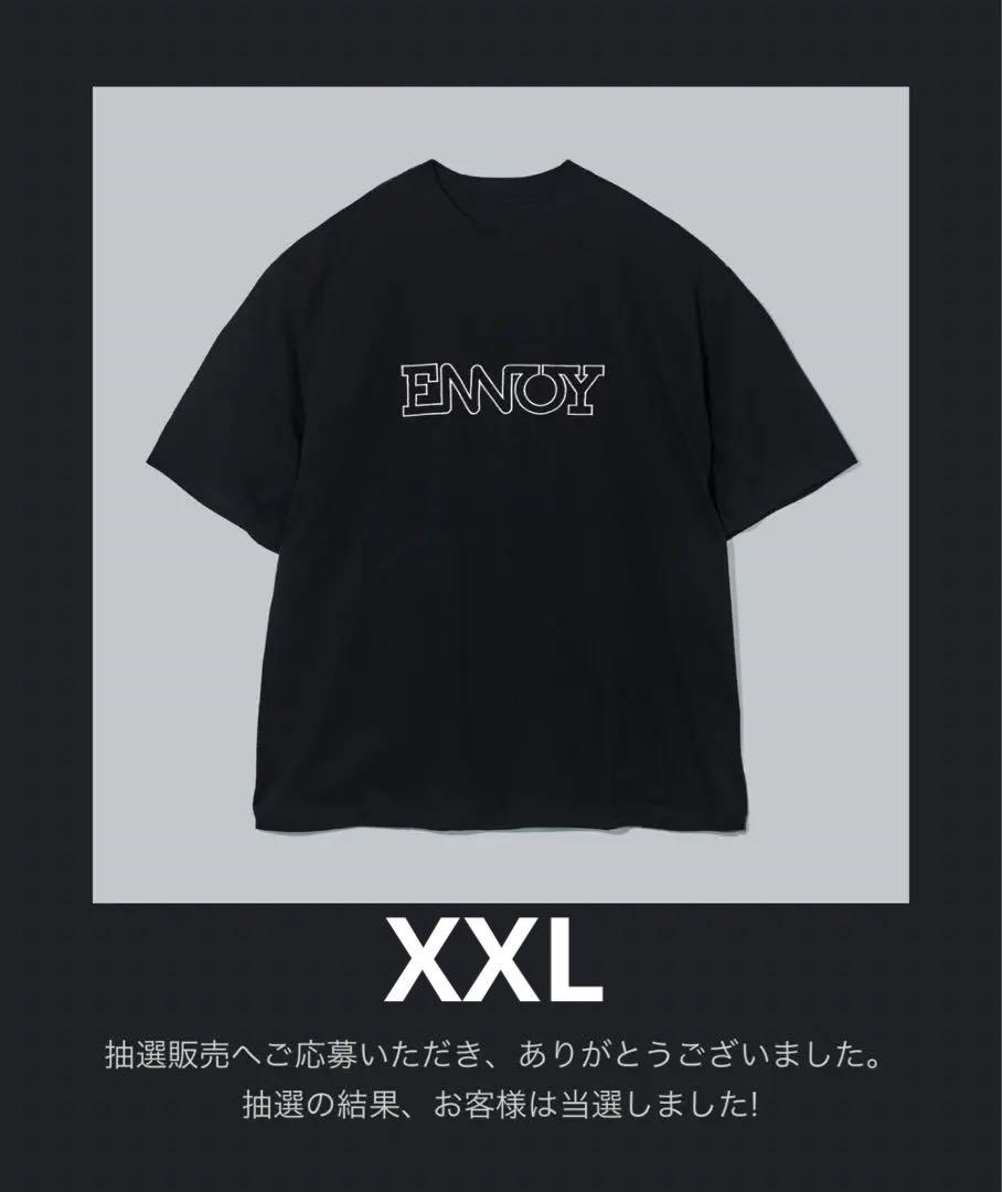 THE ENNOY PROFESSIONAL T-SHIRT 24SS ELECTRIC LOGO EMB XXL