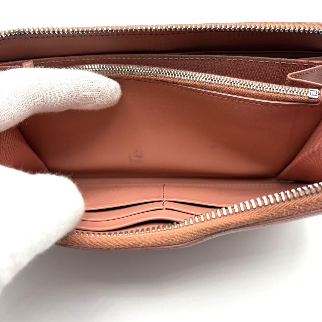 FENDI フェンディ 長財布 ラウンドファスナー エフイズ ウォレット 箱付き