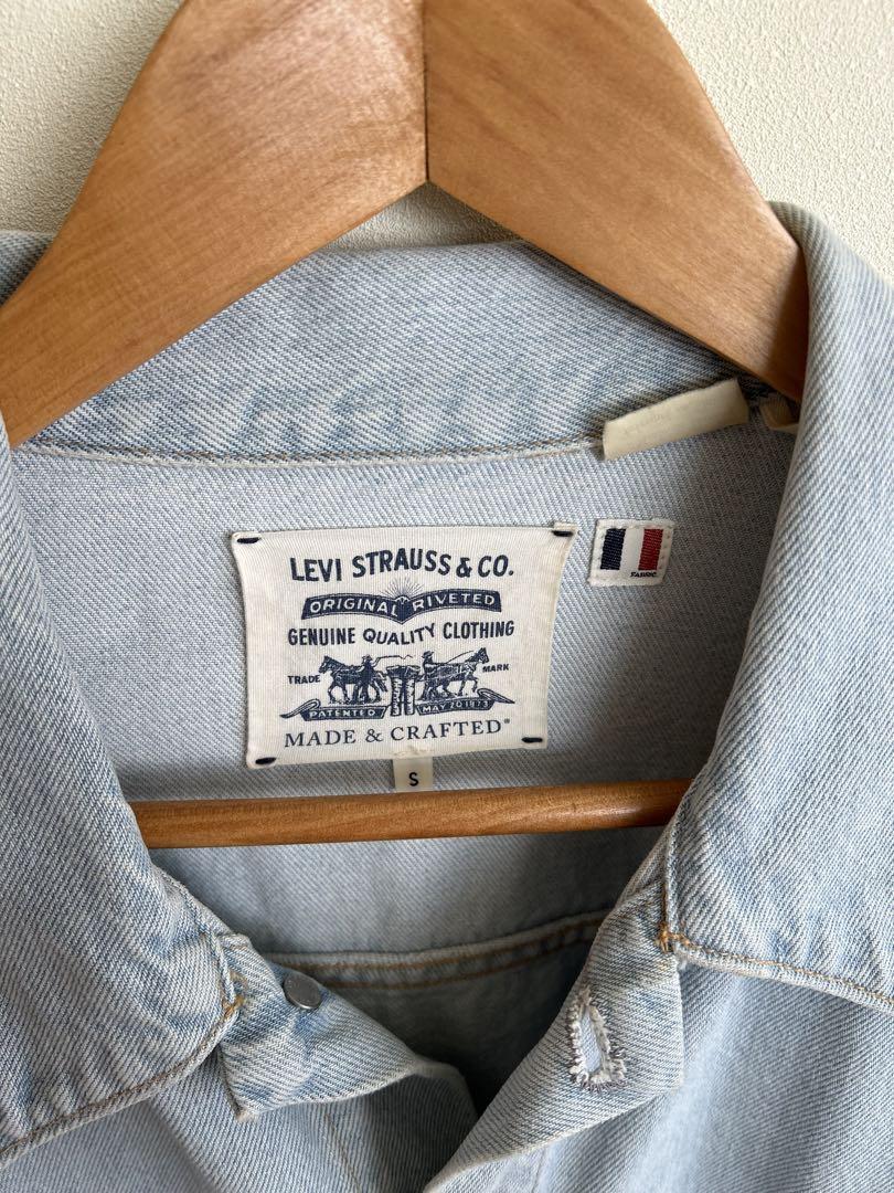 【新品、本物、当店在庫だから安心】 MADE&CRAFTED LEVI'S フリンジ リーバイス デニムジャケット ジャケット・アウター