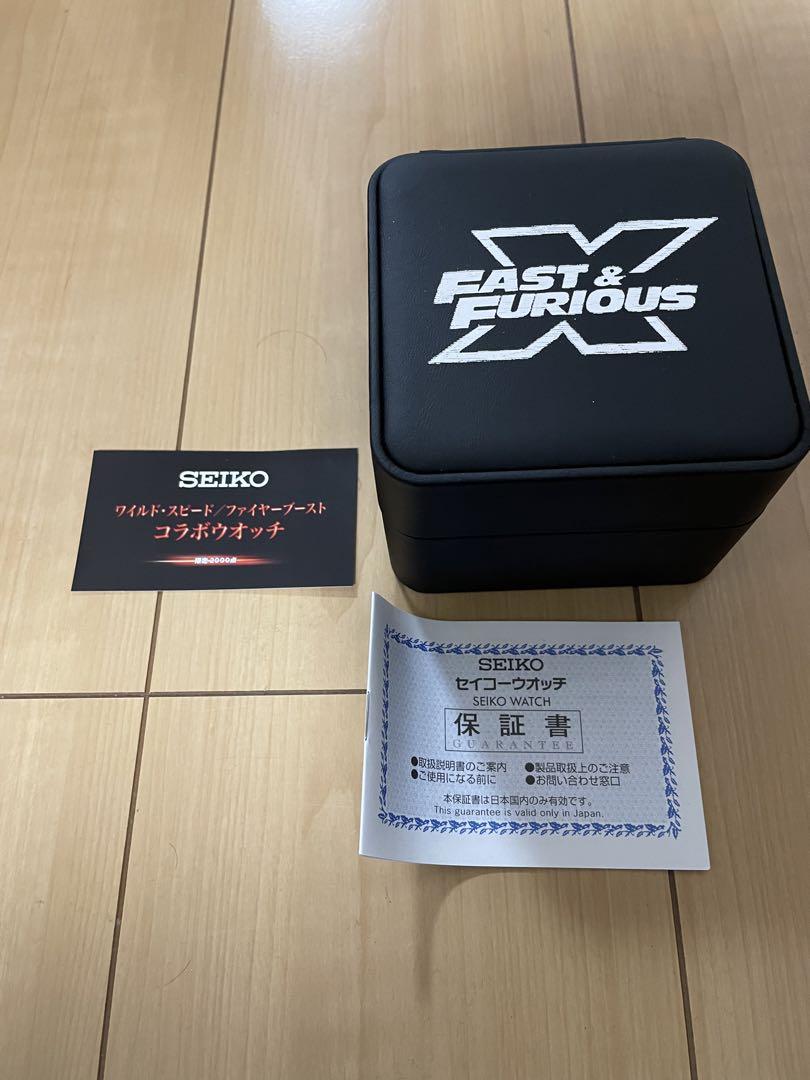 SEIKO FAST & FURIOUS クロノグラフ