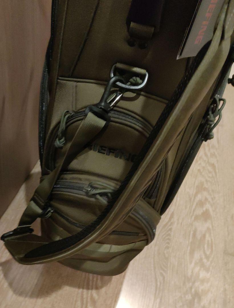 BRIEFING直営店限定 新品 未使用 キャディバッグ カーキ - メルカリ