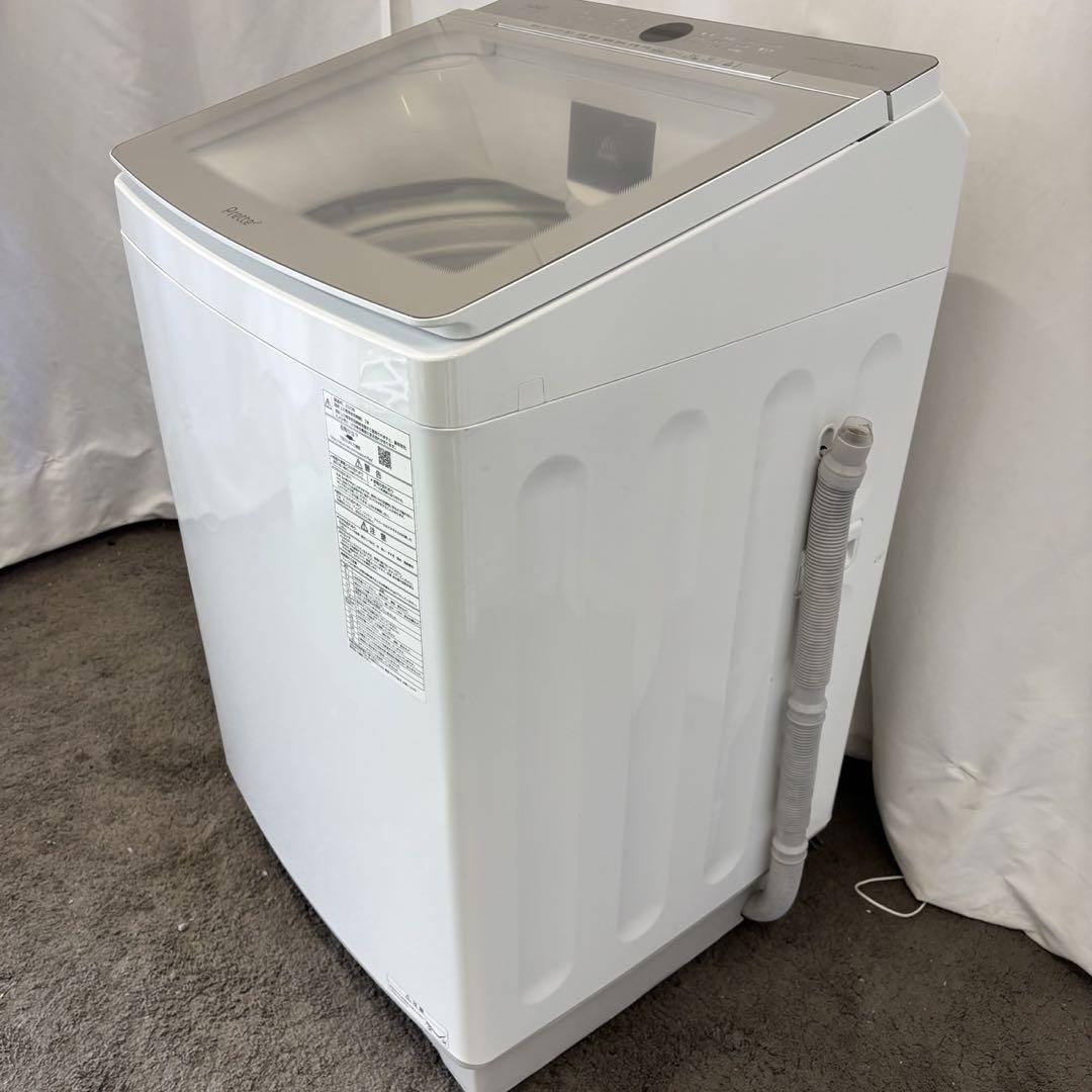 60⭕️洗濯機　14キロ　大型　アクア　Prette　設置無料　綺麗　安い