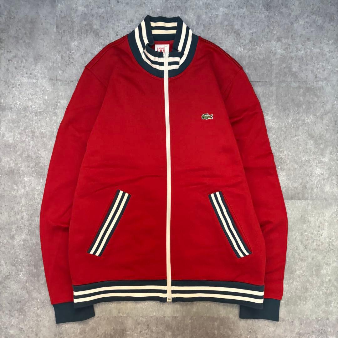 LACOSTE ラコステ　トラックジャケット　ジップアップブルゾン　Lサイズ