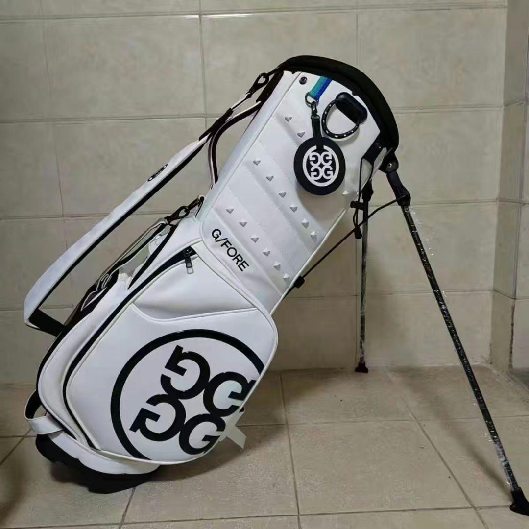 G/FORE ジーフォア スタンド型 キャディバッグ エナメル ジーフォア メンズ レディース キャディバッグ ゴルフバッグ