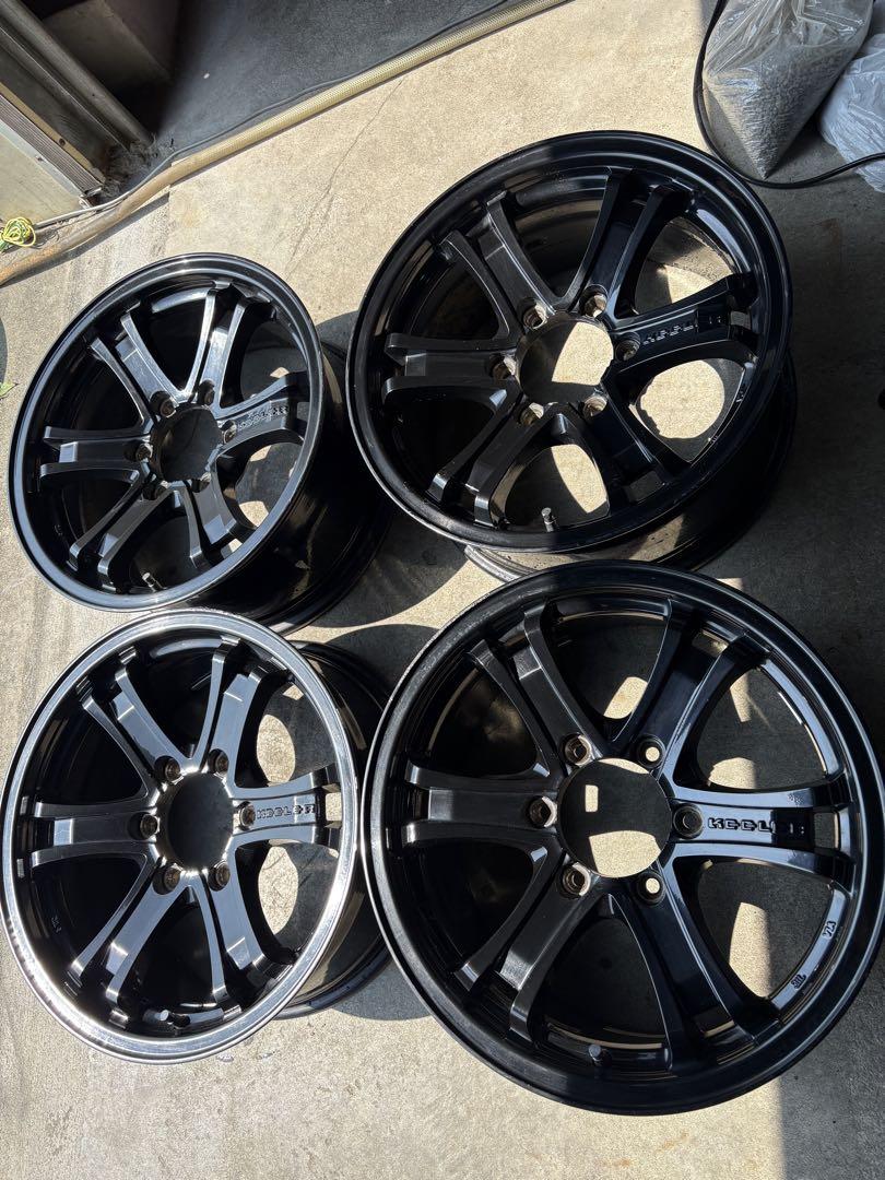 weds ヴェッズ キーラー 17インチ 4本セットハイラックスランクルプラド等