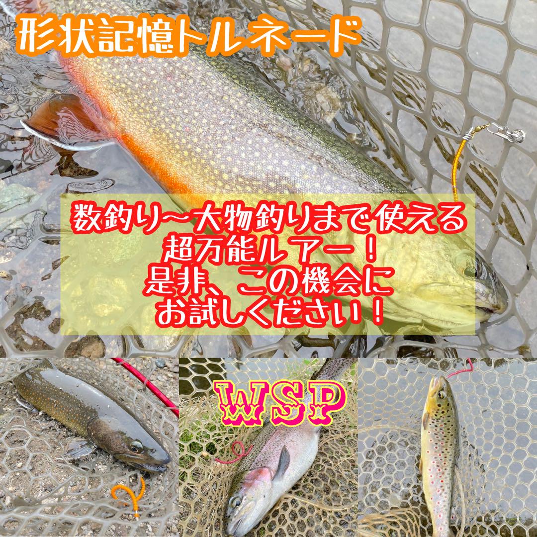 【圧倒的釣果主義】wspトルネード形状記憶　数釣最強！超万能ルアー　オーダー受付