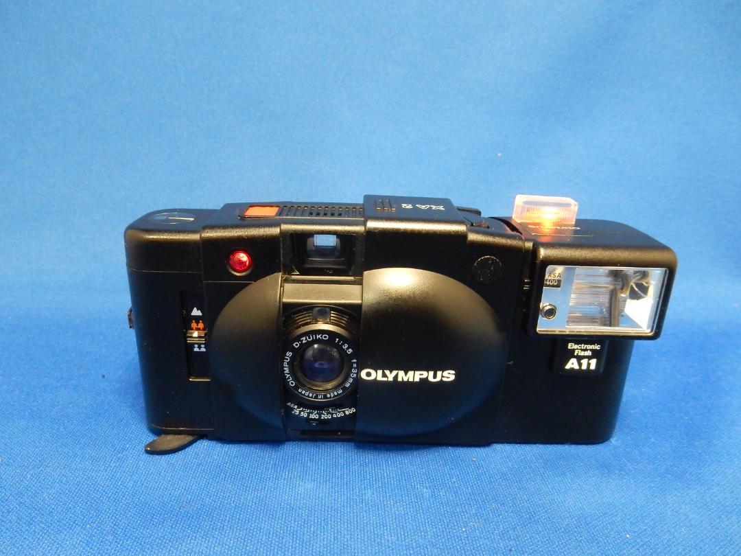 公式ファッションブランド通販サイト 1174 OLYMPUS チェック済み 動作品 A11 XA2 フィルムカメラ