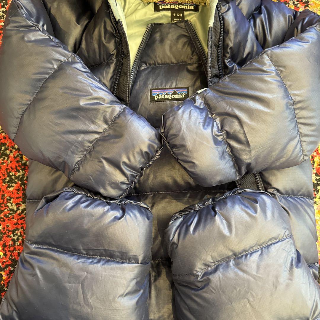 patagonia パタゴニア　ジャンプダウンスーツ　6-12m ネイビー