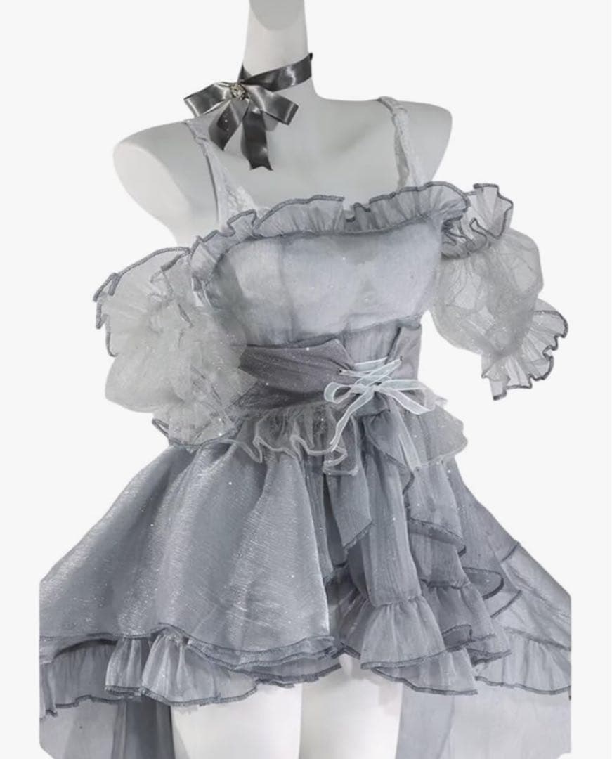 勝利の女神NIKKE シンデレラ ガラスのプリンセス コスプレ衣装 フルセット