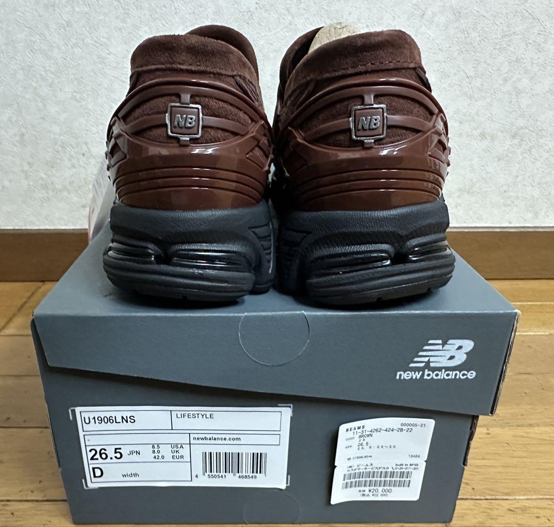 靴 New Balance 1906L Rich Oak Suede 26.5