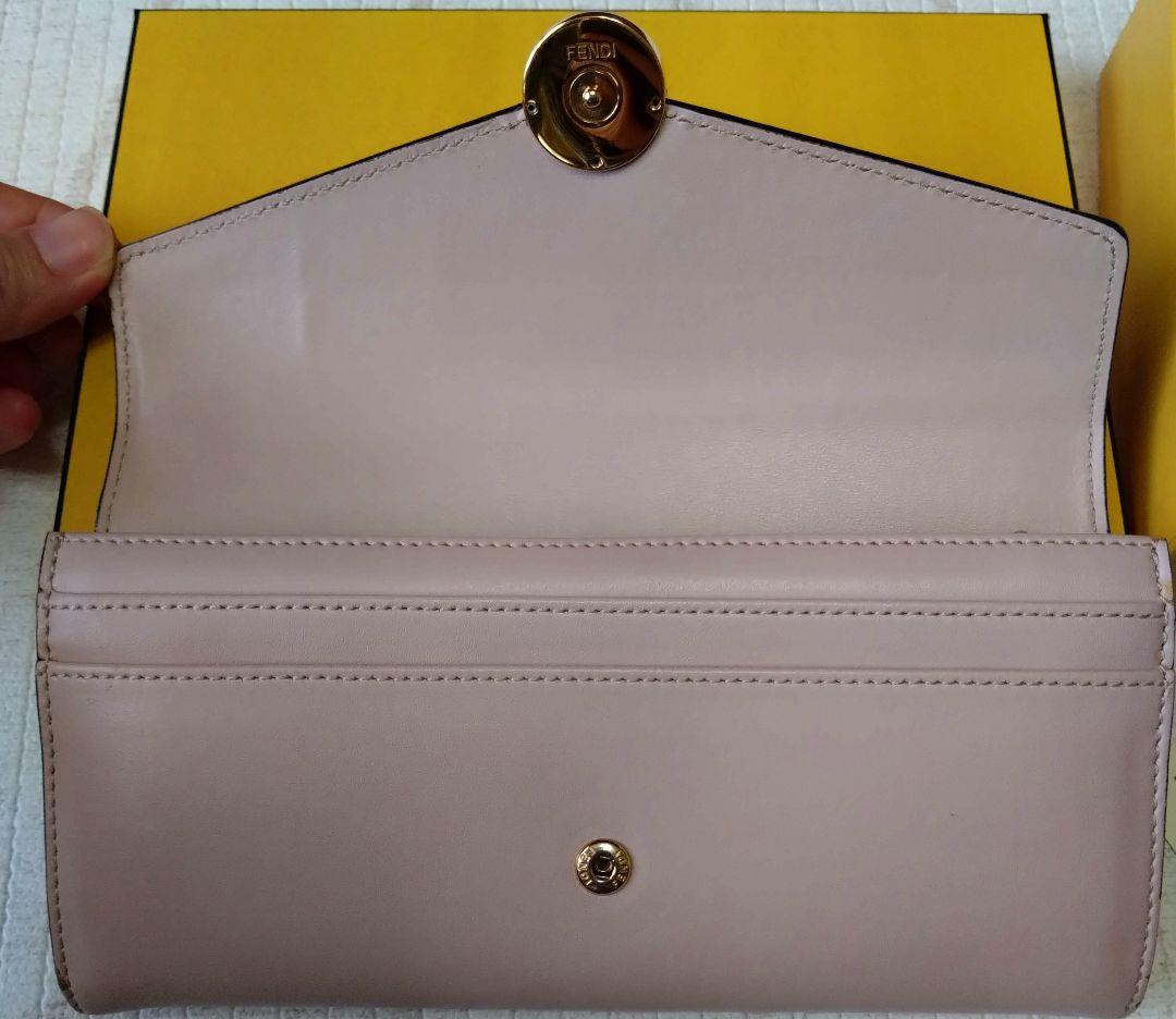 FENDI　長財布 ピンク