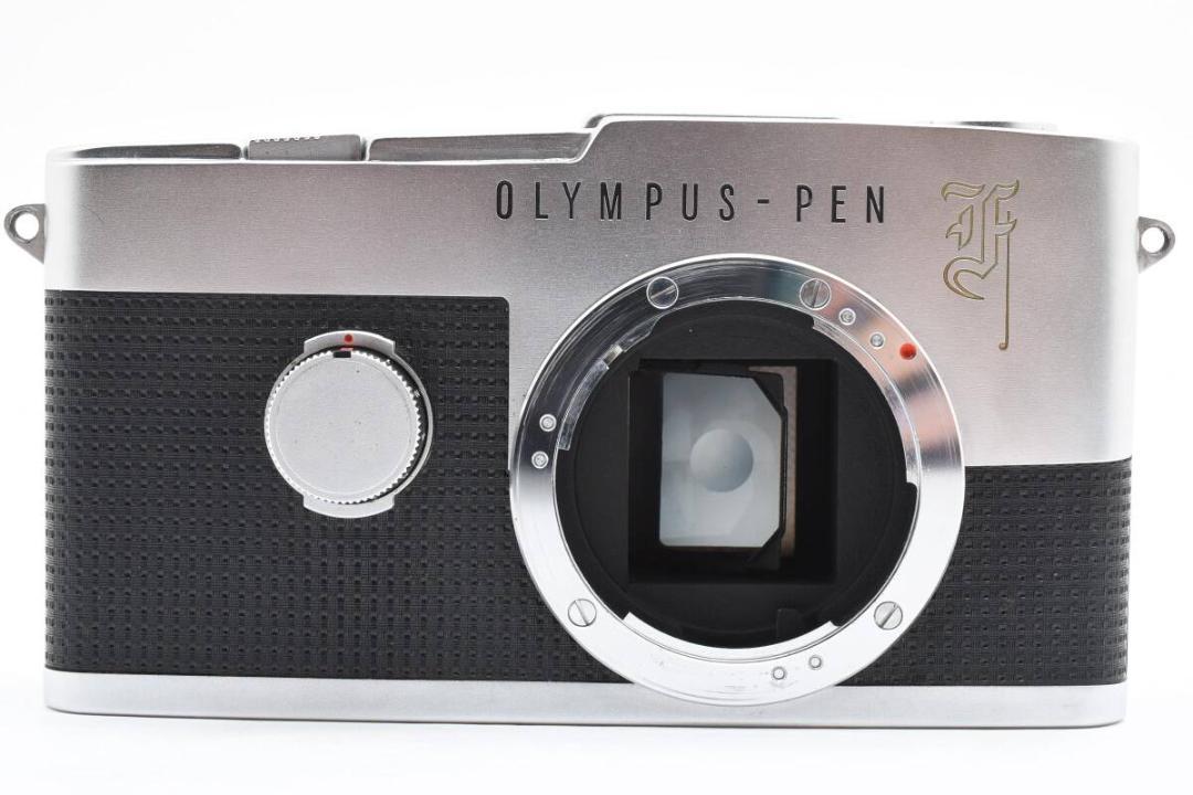 極上品 オリンパス OLYMPUS-PEN PEN-F ボディ花文字 #174n