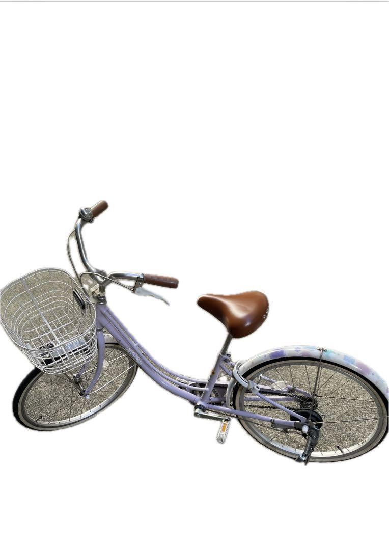 ブリヂストン　ジュニアサイクル　リコリーナ　ティーンラベンダー　　22インチ